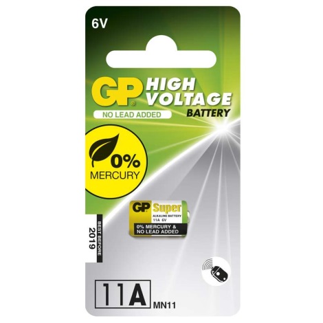Bateria alkaliczna 11A GP 6V/38 mAh