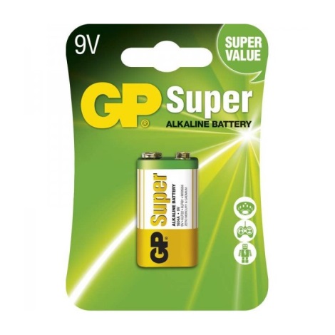 Bateria alkaliczna GP SUPER  6LF22 9V