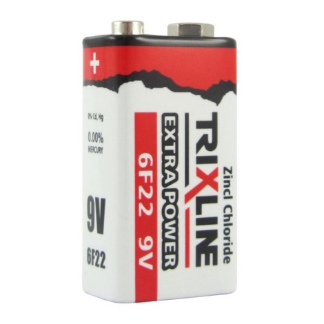 Bateria Cynkowo-chlorkowa 9V Trixline Extra Power
