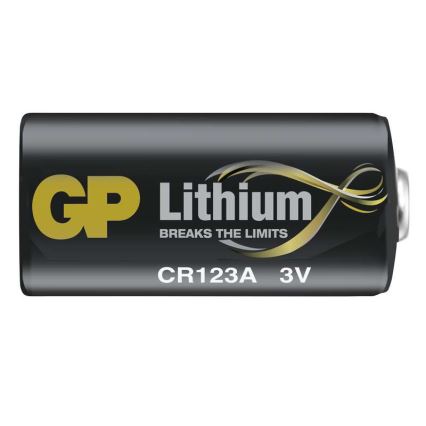 Bateria litowa  CR123A GP LITHIUM 3V/1400 mAh