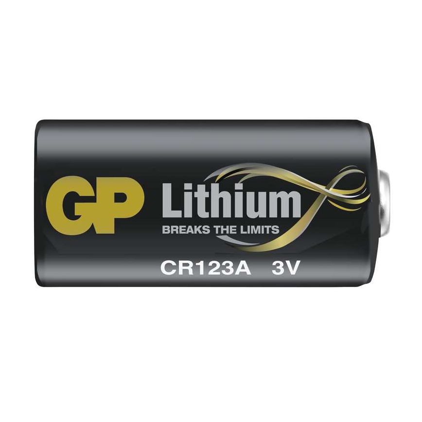 Bateria litowa  CR123A GP LITHIUM 3V/1400 mAh