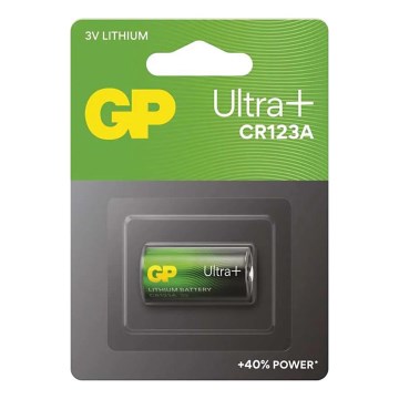 Bateria litowa  CR123A GP LITHIUM 3V/1550 mAh