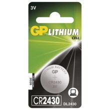 Bateria litowa guzikowa CR2430 GP LITHIUM 3V/300 mAh