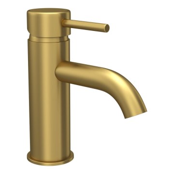 Bateria umywalkowa DRAGOR 15,6 cm – szczotkowany mosiądz