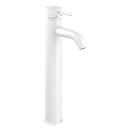 Bateria umywalkowa DRAGOR 29 cm matowa biała