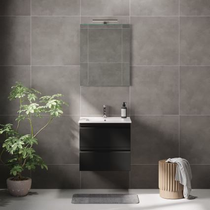 BATH DELUXE 01-060-01-58-00 - Łazienkowe lustro NORDBORG 60x75 cm