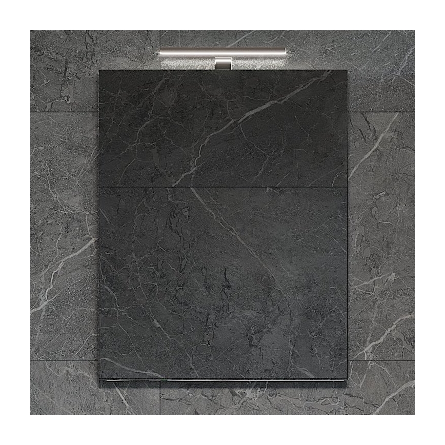 BATH DELUXE 01-060-01-58-00 - Łazienkowe lustro NORDBORG 60x75 cm