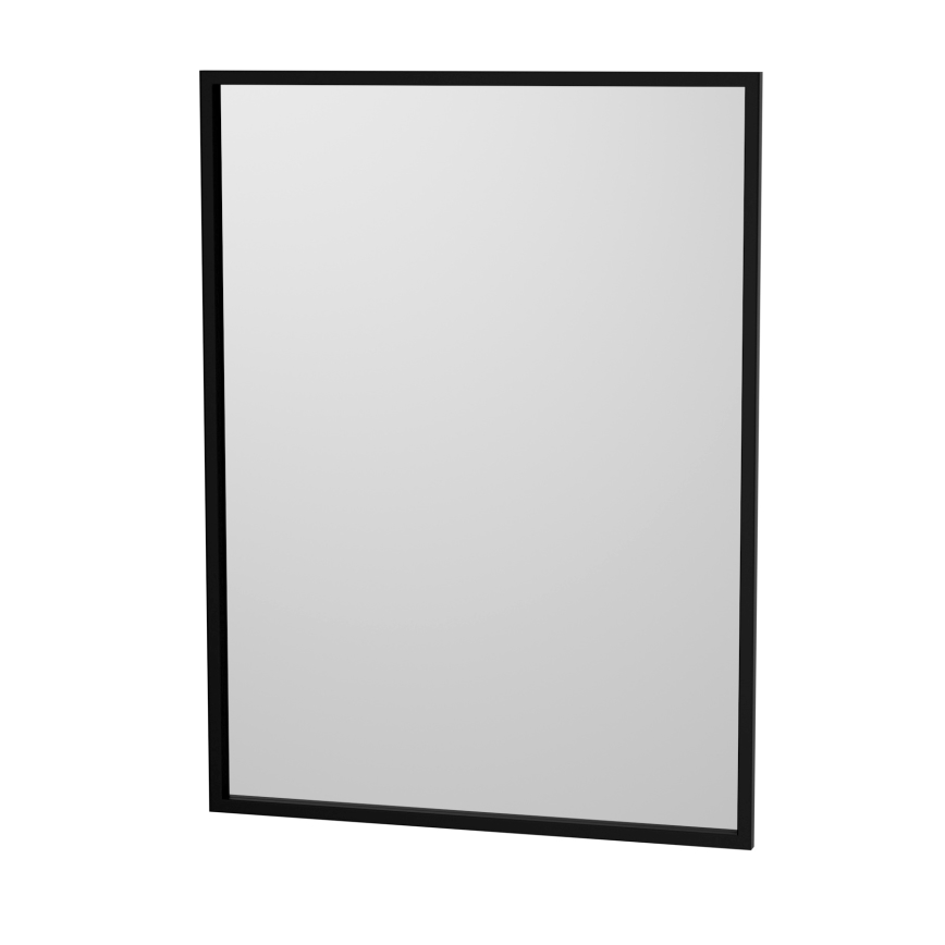 BATH DELUXE 01-060-05-02-00 - Łazienkowe lustro BORGSTED 60x80 cm czarny