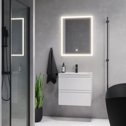 BATH DELUXE 01-060-07-58-00 - LED Łazienkowe lustro z podświeceniem FORNAES LED/14,3W/230V IP44