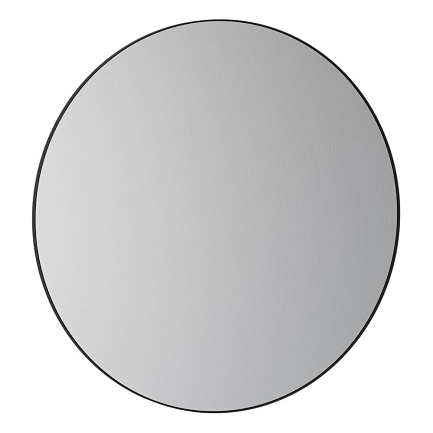 BATH DELUXE 01-060-09-02-00 - Łazienkowe lustro BORGSTED śr. 60 cm czarny