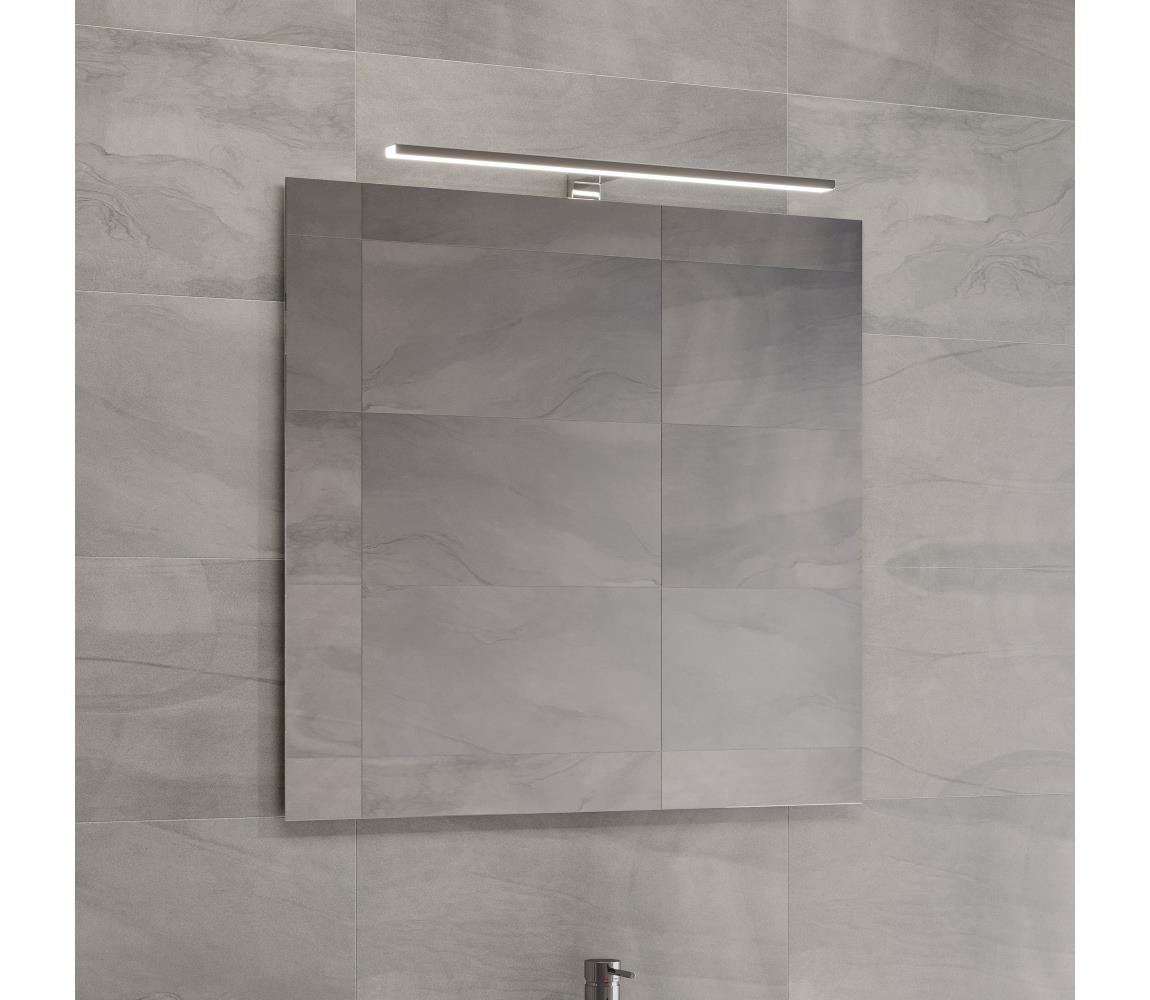 BATH DELUXE 01-080-01-58-00 - Łazienkowe lustro NORDBORG 80x75 cm