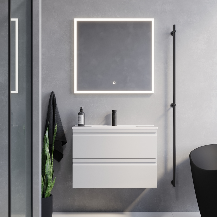 BATH DELUXE 01-080-07-58-00 - LED Łazienkowe lustro z podświeceniem FORNAES LED/15,6W/230V IP44