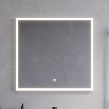 BATH DELUXE 01-080-07-58-00 - LED Lustro łazienkowe z podświetleniem FORNAES LED/15,6W/230V IP44