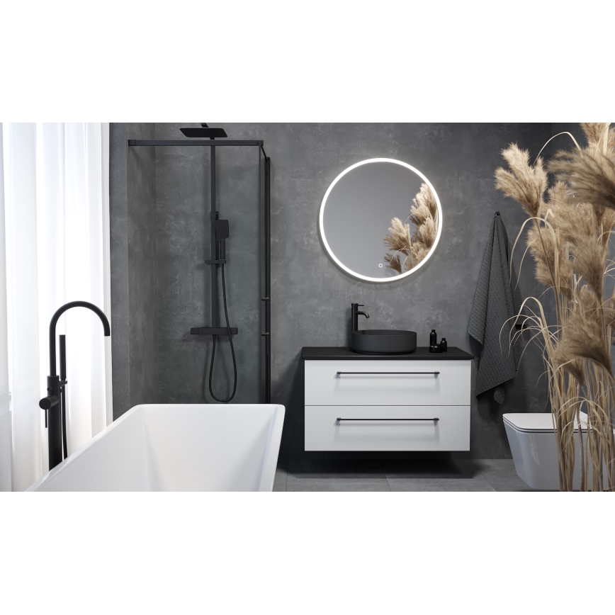 BATH DELUXE 01-080-08-58-00 - LED Łazienkowe lustro z podświeceniem FORNAES LED/13,8W/230V IP44