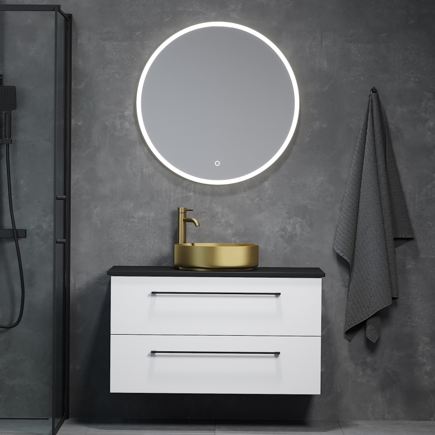 BATH DELUXE 01-080-08-58-00 - LED Łazienkowe lustro z podświeceniem FORNAES LED/13,8W/230V IP44