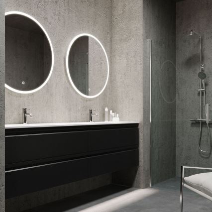 BATH DELUXE 01-080-08-58-00 - LED Łazienkowe lustro z podświeceniem FORNAES LED/13,8W/230V IP44