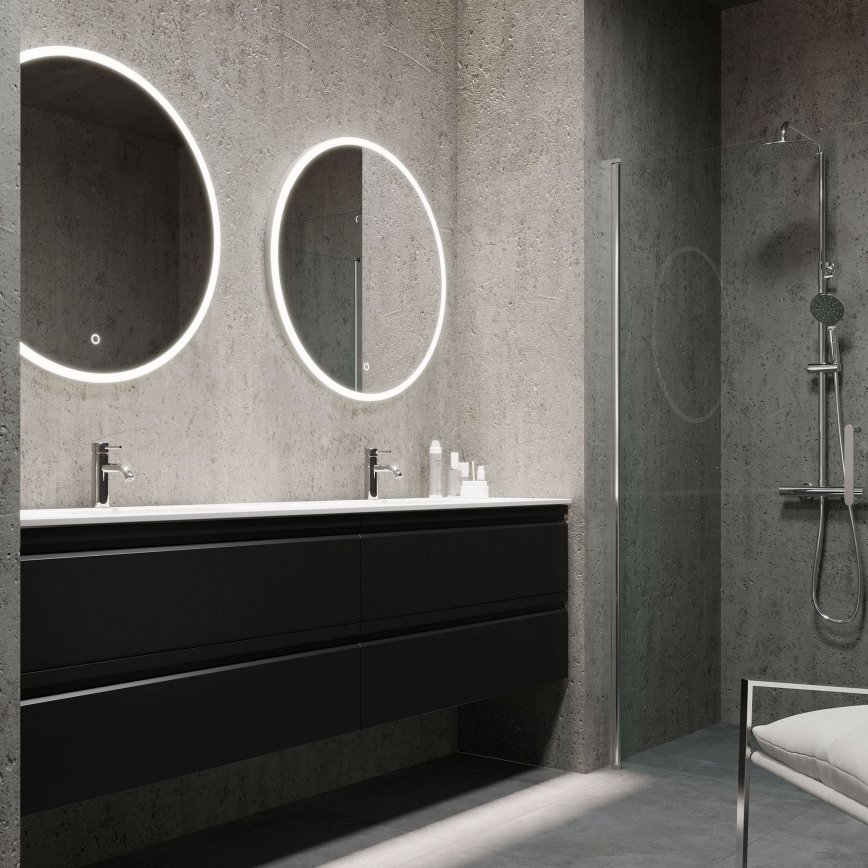 BATH DELUXE 01-080-08-58-00 - LED Łazienkowe lustro z podświeceniem FORNAES LED/13,8W/230V IP44