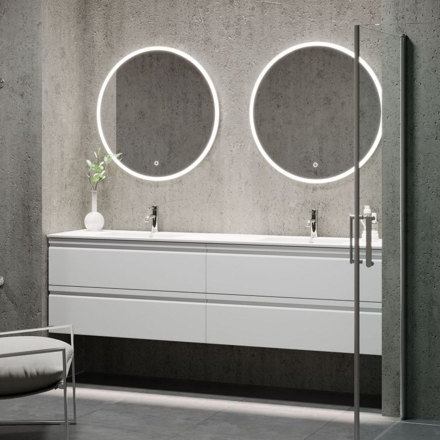 BATH DELUXE 01-080-08-58-00 - LED Łazienkowe lustro z podświeceniem FORNAES LED/13,8W/230V IP44