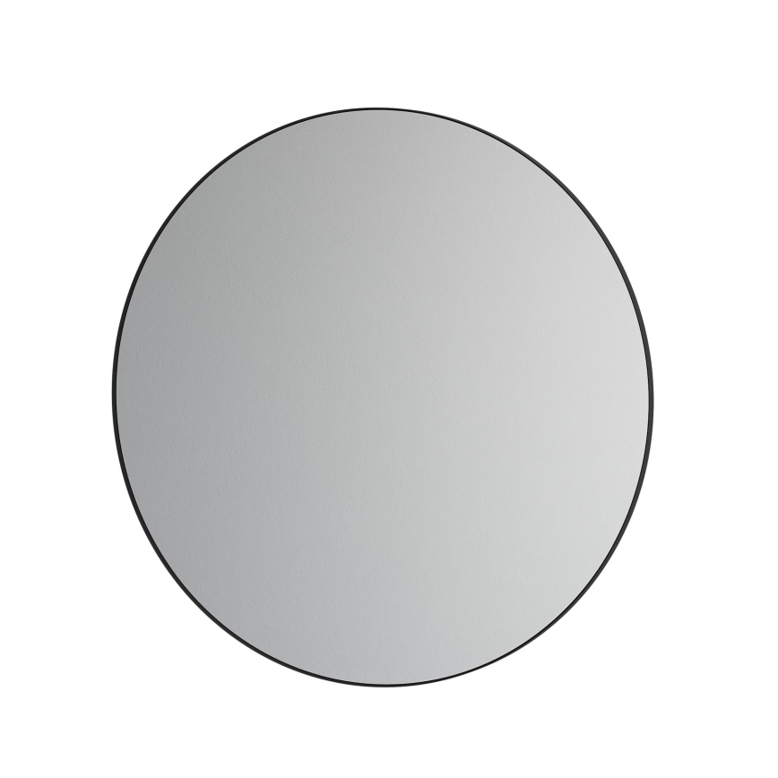 BATH DELUXE 01-080-09-02-00 - Łazienkowe lustro BORGSTED śr. 80 cm czarny