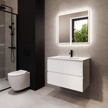 BATH DELUXE 01-080-51-58-00 - LED Łazienkowe lustro z podświeceniem TARS LED/27,2W/230V IP44