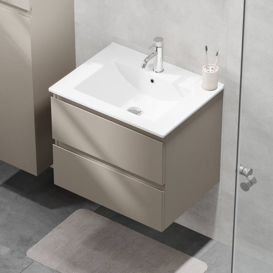 BATH DELUXE 03-060-63-29-01 - Szafka łazienkowa z umywalką KENWOOD 61 cm marakesh