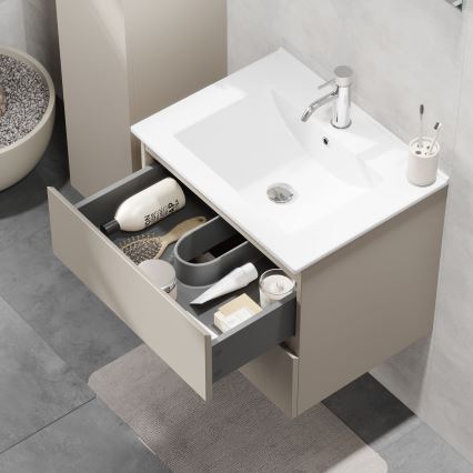 BATH DELUXE 03-060-63-29-01 - Szafka łazienkowa z umywalką KENWOOD 61 cm marakesh