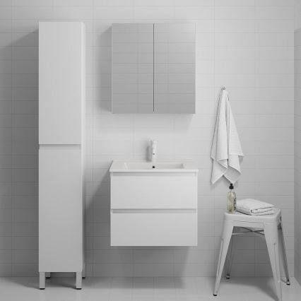 BATH DELUXE 04-030-63-01-01 - Szafka łazienkowa KENWOOD 186 cm matowy biały