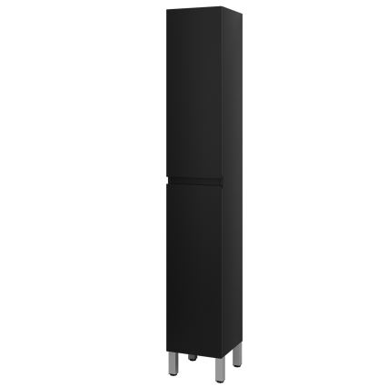 BATH DELUXE 04-030-63-02-01 - Szafka łazienkowa KENWOOD 186 cm matowy czarny
