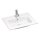 BATH DELUXE 06-060-27-11-00 - Umywalka wpuszczana HYGE 61x46 cm ceramika/biała
