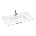 BATH DELUXE 06-080-27-11-00 - Umywalka wpuszczana HYGE 81x46 cm ceramika/biała