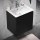BATH DELUXE 09-050-63-02-01 - Szafka łazienkowa z umywalką KENWOOD 51 cm matowy czarny