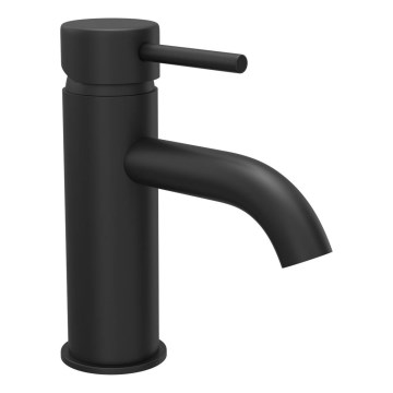 BATH DELUXE 28-005-01-02-04 - Kran do umywalki DRAGOR 15,6 cm matowy czarny