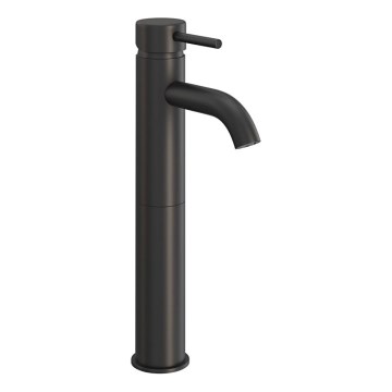 BATH DELUXE 28-005-02-02-00 - Kran do umywalki DRAGOR 29 cm matowy czarny