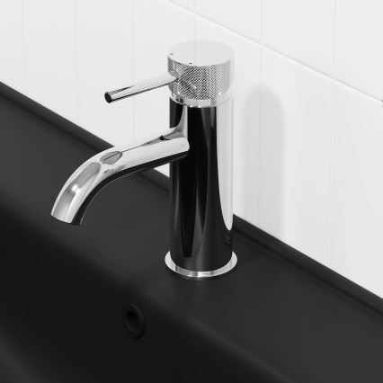 BATH DELUXE 28-005-03-60-00 - Kran do umywalki ANHOLT 15,6 cm chrom błyszczący