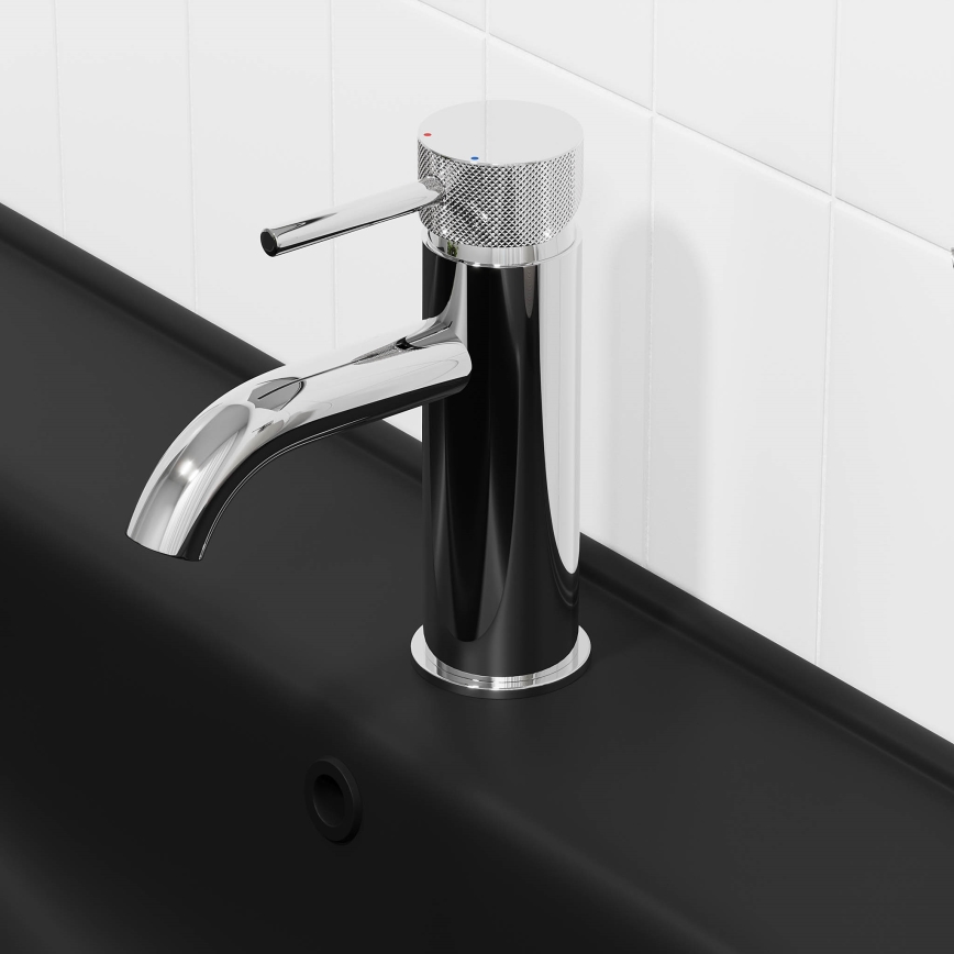 BATH DELUXE 28-005-03-60-00 - Kran do umywalki ANHOLT 15,6 cm chrom błyszczący