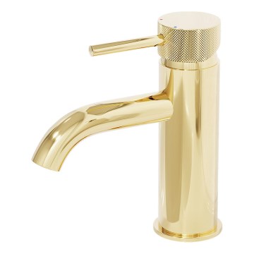 BATH DELUXE 28-005-03-64-00 - Kran do umywalki ANHOLT 15,6 cm błyszcz. mosiądz
