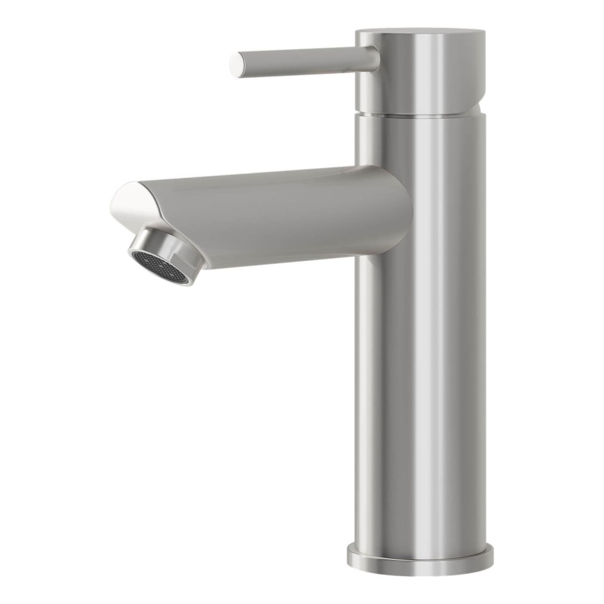 BATH DELUXE 28-017-03-71-02 - Kran do umywalki RINGSTED 17,8 cm szczotkowany stal nierdzewna