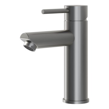 BATH DELUXE 28-017-03-73-02 - Kran do umywalki RINGSTED 17,8 cm proszkowo szary