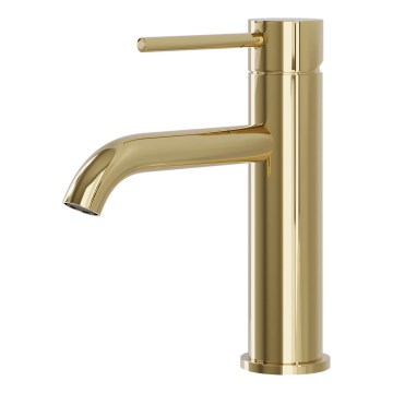 BATH DELUXE 28-018-01-64-02 - Kran do umywalki SOVANG 18,3 cm błyszczący mosiądz