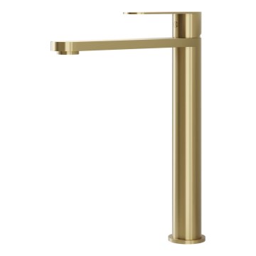 BATH DELUXE 28-027-02-70-02 - Kran do umywalki TARNBY 27,3 cm szczotkowany mosiądz