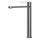BATH DELUXE 28-027-02-73-02 - Kran do umywalki TARNBY 27,3 cm proszkowo szary