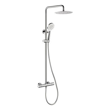 BATH DELUXE 31-120-07-60-00 - Zestaw natryskowy z baterią termostatyczną DRAGOR chrom błyszczący