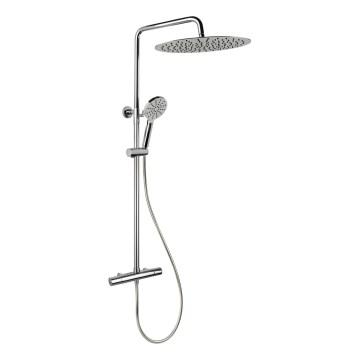 BATH DELUXE 31-120-09-60-00 - Zestaw natryskowy z baterią termostatyczną DRAGOR chrom błyszczący