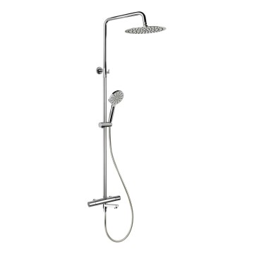 BATH DELUXE 31-160-11-60-00 - Zestaw natryskowy z baterią termostatyczną DRAGOR chrom błyszczący