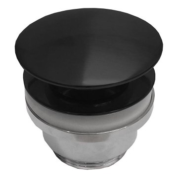 BATH DELUXE 33-004-05-02-04 - Odpływ do umywalki RODBY śr. 6,6 cm czarny