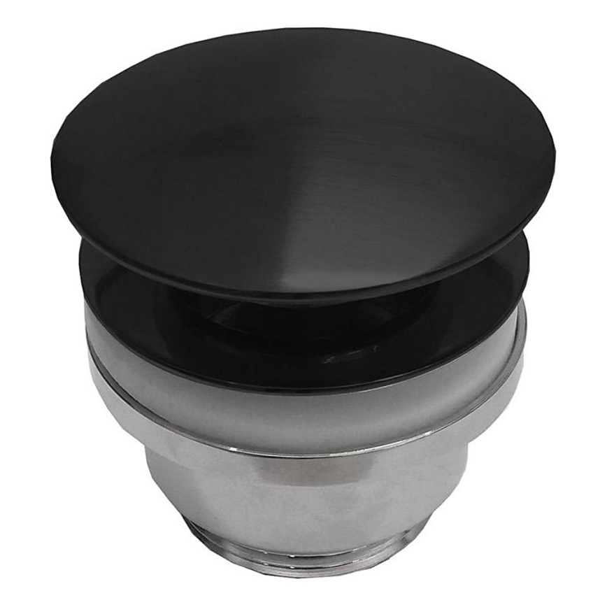 BATH DELUXE 33-004-05-02-04 - Odpływ do umywalki RODBY śr. 6,6 cm czarny