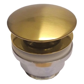 BATH DELUXE 33-004-05-64-04 - Odpływ do umywalki RODBY śr. 6,6 cm błyszcz. mosiądz
