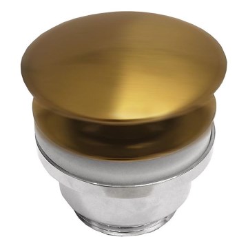 BATH DELUXE 33-004-05-70-04 - Odpływ do umywalki RODBY śr. 6,6 cm szczotkowany mosiądz