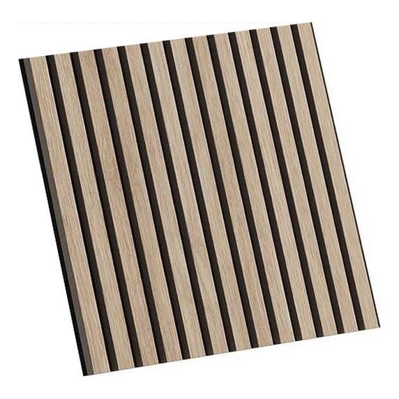 BATH DELUXE 54-060-08-86-12 - ZESTAW 4x Akustyczny panel okładzinowy DANVIKEN 60x60 cm dąb