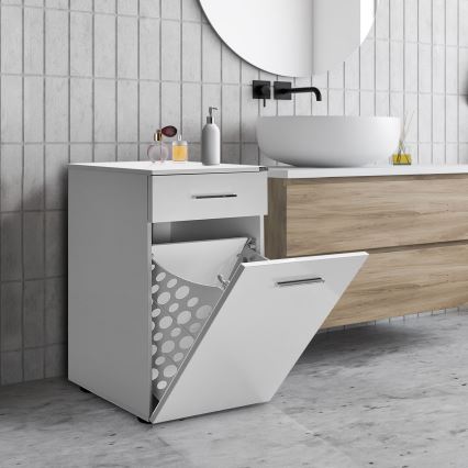 Bathroom cabinet 83x52 cm biała +